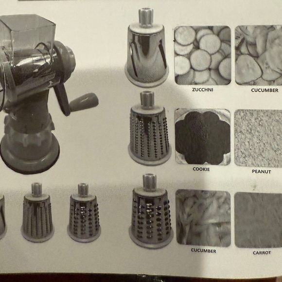 Kitchen HQ Multi-Shredder - 3 Drums - Picture 2 of 5